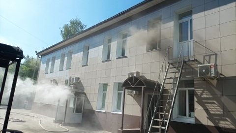 Из-за пожара во Владимире эвакуировали 40 человек