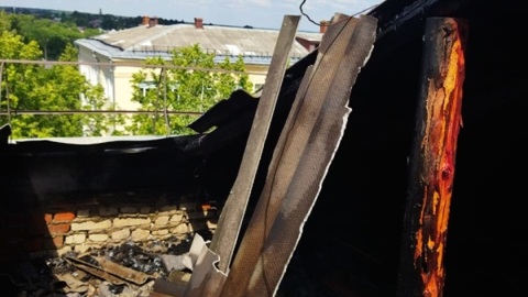 Из-за пожара в Киржаче было эвакуировано 30 человек