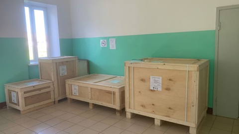 В Екатериновскую больницу поступил новый флюографический аппарат