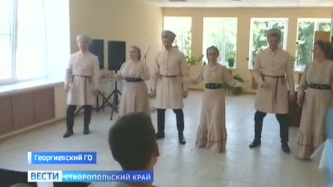 Делегация из Георгиевского округа Ставрополья скрасила пребывание в госпитале бойцов, воевавших на Донбассе и Украине