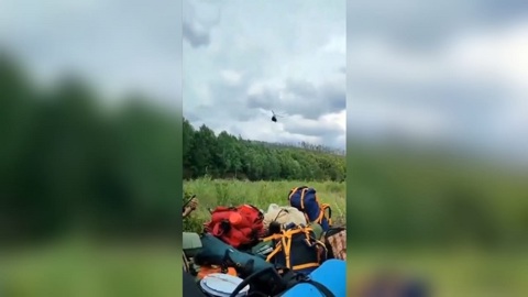 Молния устроила пять пожаров в амурской тайге: с огнём борются сотни человек