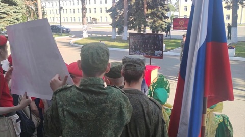Для участников спецоперации организовали телемост с родными