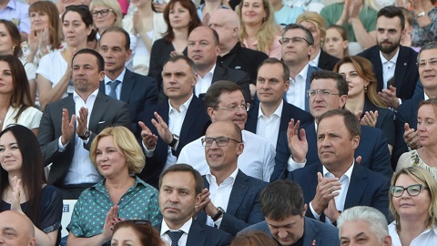Врио Главы Марий Эл Юрий Зайцев посетил 65 фестиваль искусств "На Родине П.И. Чайковского"