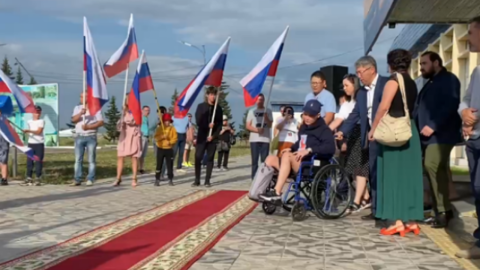 Бурятия встретила Героя России