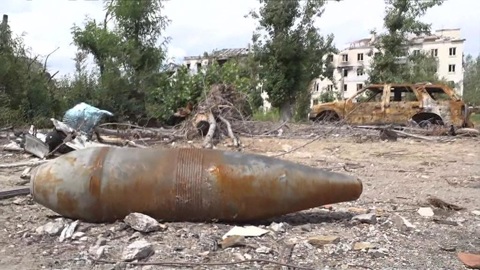 Освобождение Северска союзными войсками