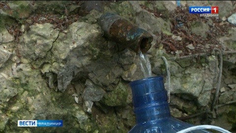 Корреспонденты "Вестей" выяснили, безопасна ли вода в одном из родников Владимира