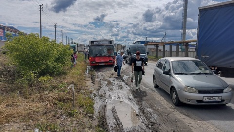 Во Владимире произошло массовое ДТП с рейсовым автобусом