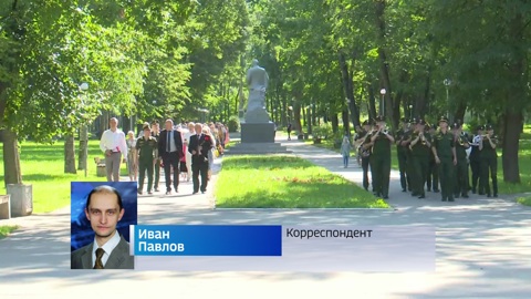 Сегодня в Острове прошли торжественные митинги в честь освобождения от фашистских захватчиков