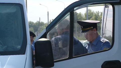В Волгограде сотрудники ГИБДД проверили работу маршруток