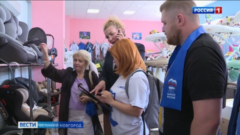 Активисты регионального отделения партии "Единая Россия" и представители областного управления ГИБДД проверили качество продаваемых  детских автокресел