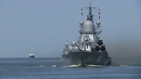 В России отмечают День Военно-морского флота
