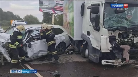 Во Владимирской области за сутки произошли два смертельных ДТП
