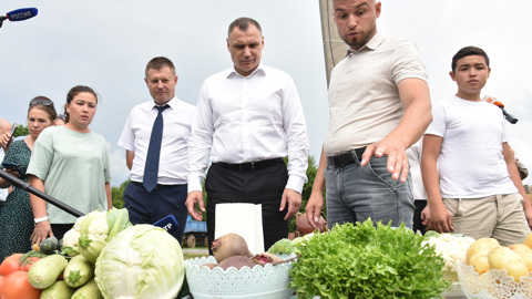 Врио Главы Марий Эл Юрий Зайцев обещал поддержать фермеров Волжского района