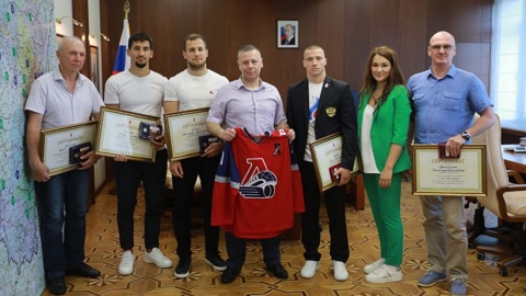 Глава Ярославской области встретился с призерами Олимпийских игр