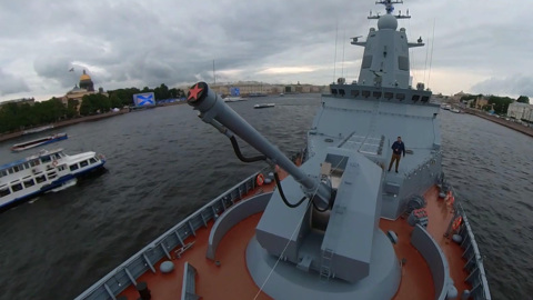 Стал известен порядок прохождения кораблей на параде ВМФ