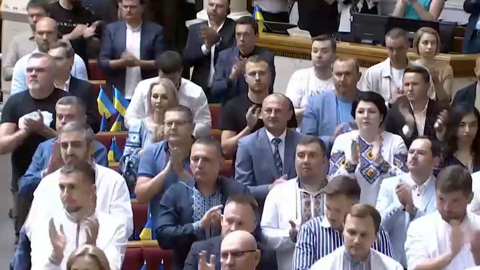 Как Украина отметила день государственности