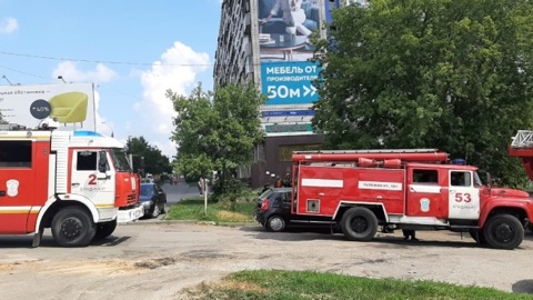 Во Владимире на Добросельской ликвидировали пожар в многоэтажном доме