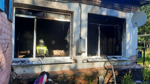 В Судогодском районе спасенная на пожаре женщина скончалась в машине скорой помощи