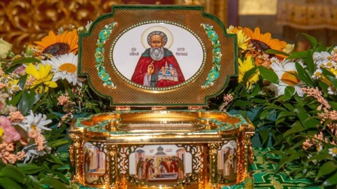 10 августа состоится принесение мощей преподобного Сергия Радонежского