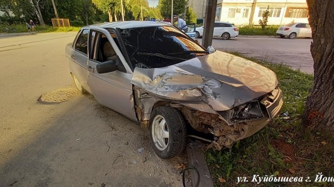 За выходные в Марий Эл 9 человек пострадали в авариях