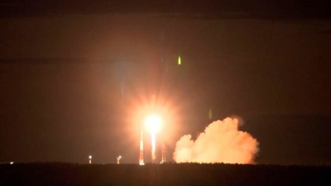 Сегодня с космодрома Плесецк успешно стартовала ракета "Союз-2"