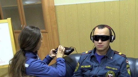 Комната психоэмоциональной разгрузки ГУ МЧС по области стала лучшей на Северо-Западе