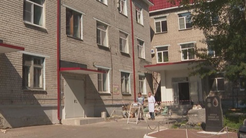 Начало большого ремонта Архангельской станции переливания крови