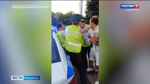 Во Владимире угрозы дебоширов сотрудникам ДПС "переросли" в уголовное дело