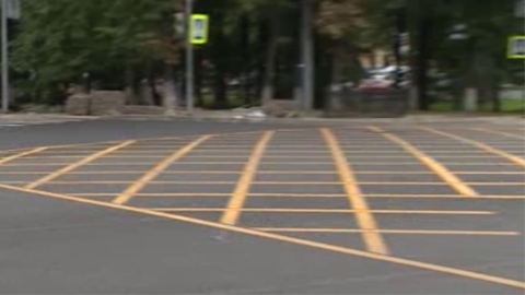 В центре Ярославля появилась "вафельная" разметка