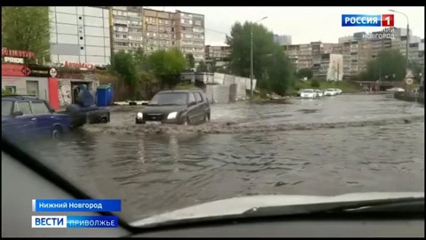 Нижний Новгород после удара стихии