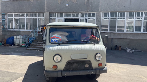 Волонтеры из Волгоградской области помогают восстанавливать Донбасс