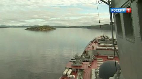 Корабли Северного флота проводили в большой поход