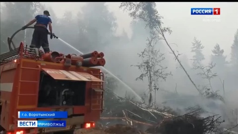 Пожары в Нижегородской области будут тушить десантники из Иркутска