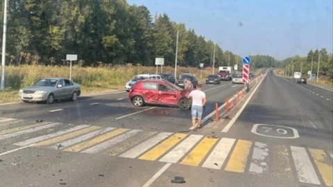 В Ярославской области в массовом ДТП пострадали два человека