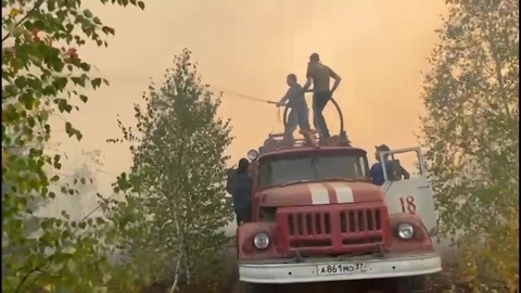 На борьбу с пожарами в Ивановской области отправили еще четыре самолета