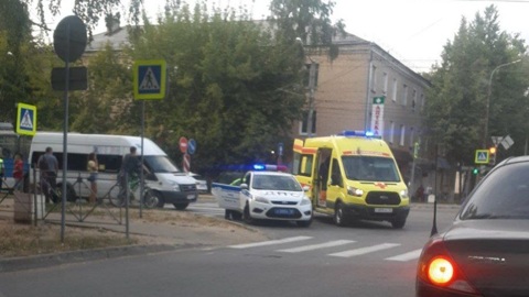 В Йошкар-Оле столкнулись два маршрутных автобуса