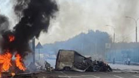 В Ярославском районе в ДТП с бензовозом погибла бригада скорой помощи