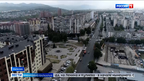 К столетию КБР в Нальчике завершаются ремонтные работы на главных улицах
