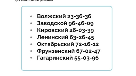 Лада Мокроусова : "Родители могут задать вопросы по работе групп продленного дня по телефонам "горячих линий"
