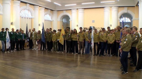 В Архангельске наградили бойцов межрегионального студенческого отряда "Новодвинская крепость"