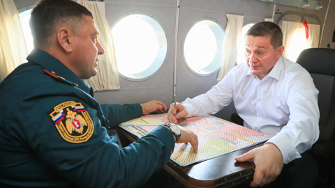 Пожароопасные районы Волгоградской области проконтролировали с борта самолета