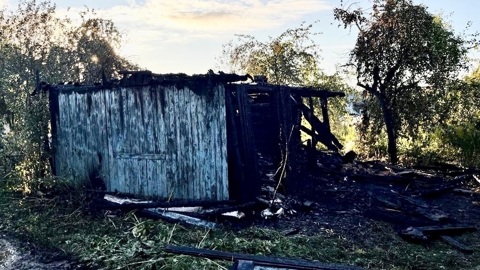 В Ижевске мужчина погиб при пожаре в бане на заброшенном дачном участке
