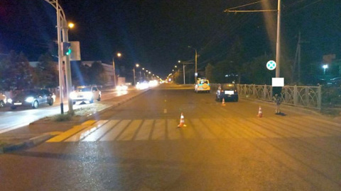 В Ставрополе иномарка сбила пешехода на "зебре"