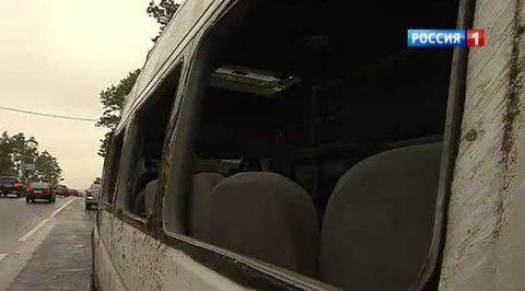 На Рублевке перевернулся автобус: восемь человек пострадали