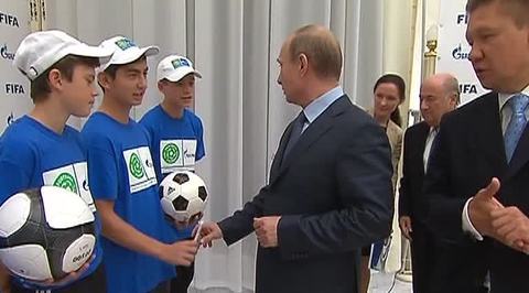 "Газпром" стал официальным партнером FIFA