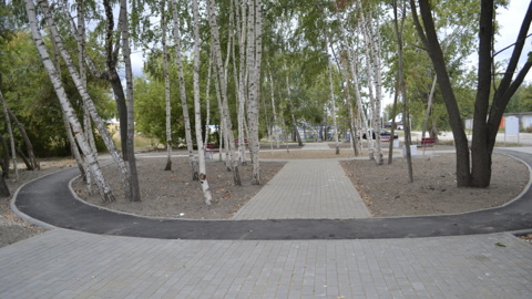 В Силикатном переулке в Иванове обустроили карманный парк