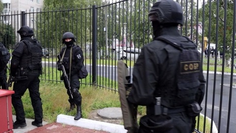 В Архангельске прошли учения оперативных и силовых структур