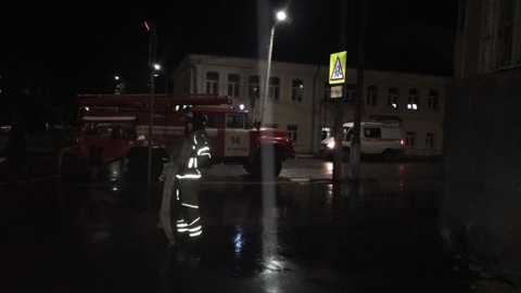 В Коврове из горящей квартиры был эвакуирован один человек