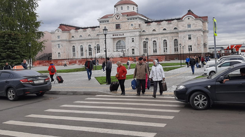 В Ижевске завершен первый этап обновления привокзальной площади