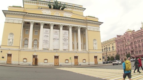 Александринка отметит 190-летие здания Карла Росси